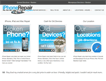 Tablet Screenshot of iphonerepairlongisland.com